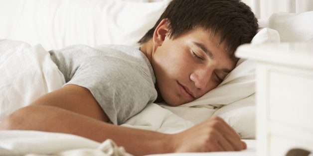 Adolescente Dormir Descanso Colchón Adolescentes